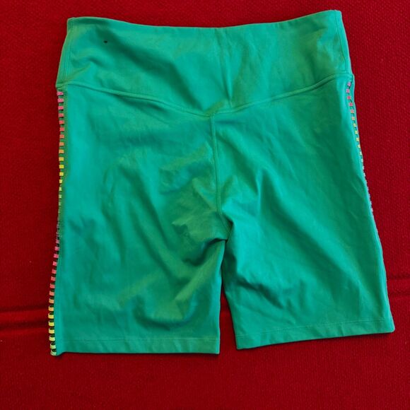 Nike Women's Dri-Fit Compression Shorts Teal Green Size L - Picture 6 of 11